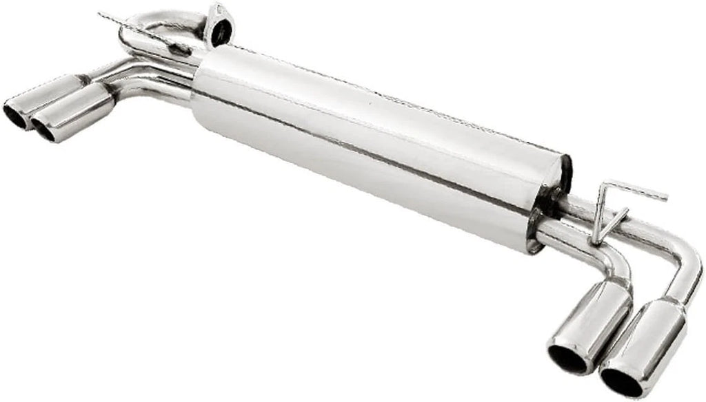 Dual Muffler Tip Catback Exhaust System for Toyota MR2 W10 AW10/AW11 (1985–1989)