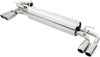 Dual Muffler Tip Catback Exhaust System for Toyota MR2 W10 AW10/AW11 (1985–1989)