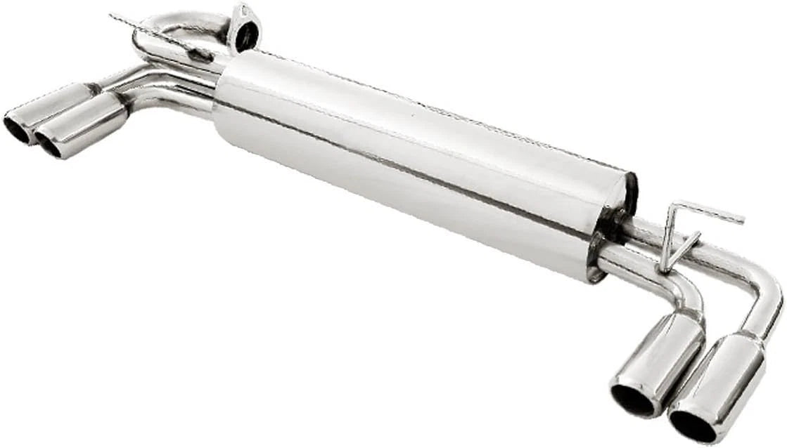 Dual Muffler Tip Catback Exhaust System for Toyota MR2 W10 AW10/AW11 (1985–1989)