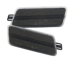 2X Smoke Lens Amber LED Front Bumper Side Marker Light for Audi A6 (2005–2011)