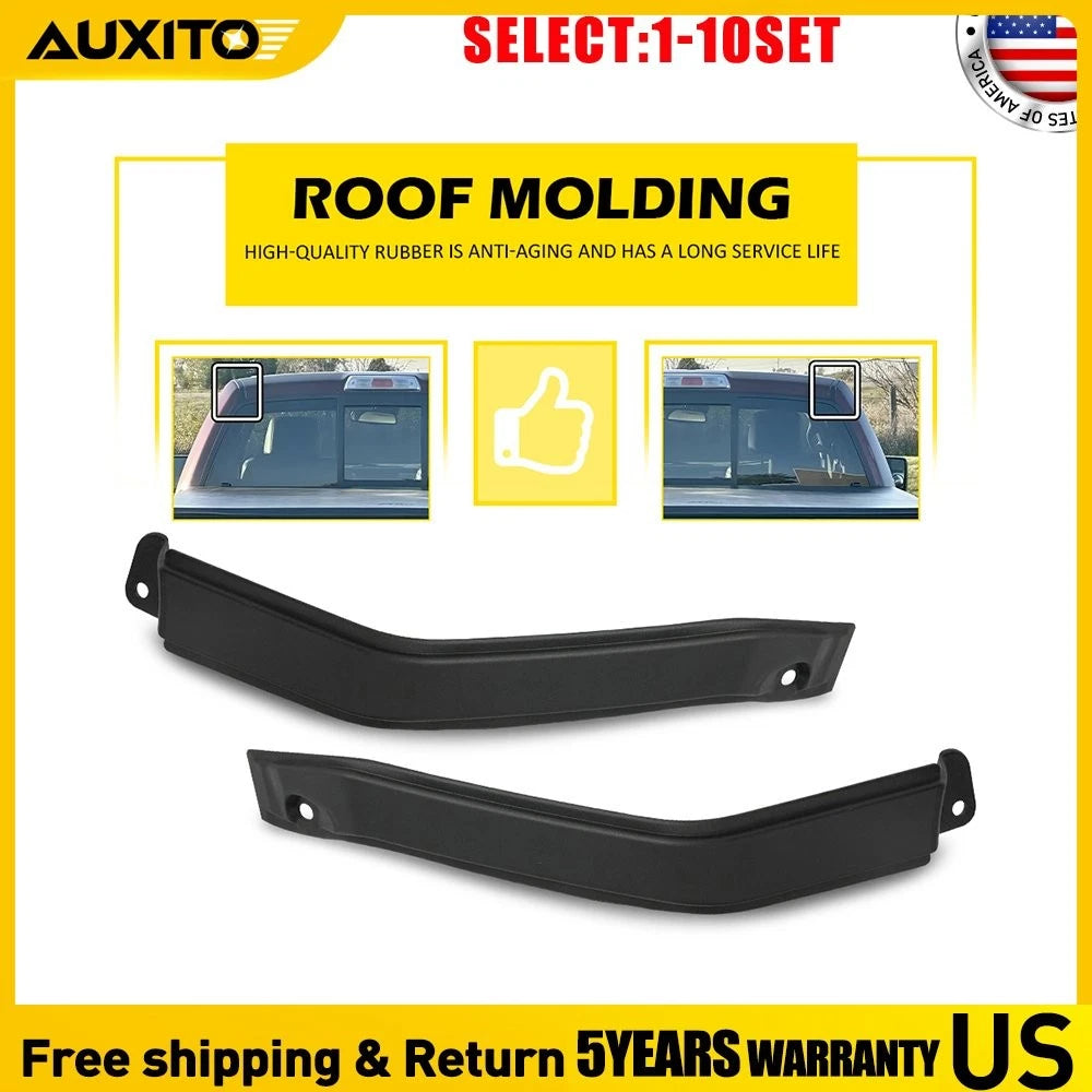 Set of 2 Upper Cab Corner Roof Trim Molding for Ford F-150 (2009–2014)
