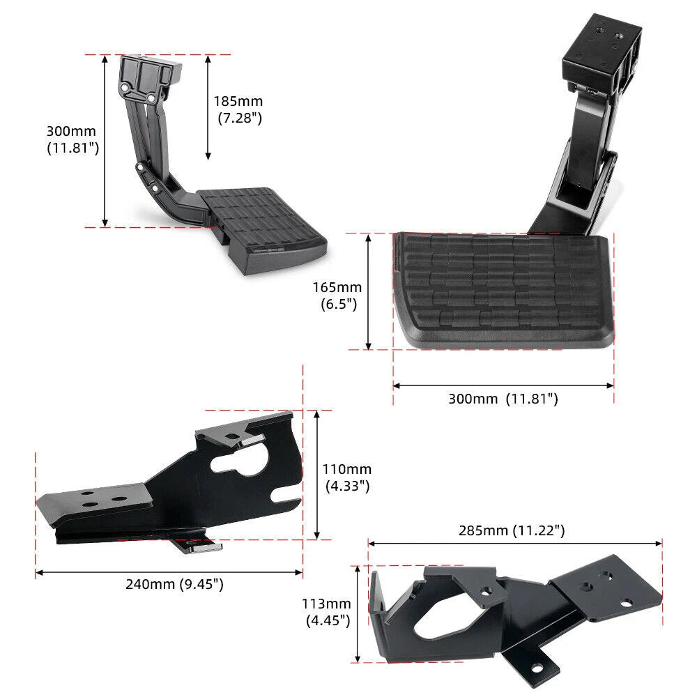 Rear Bumper Side Bed Step for Ford F-250 F-350 F-450 (2017–2022) 75313-01A