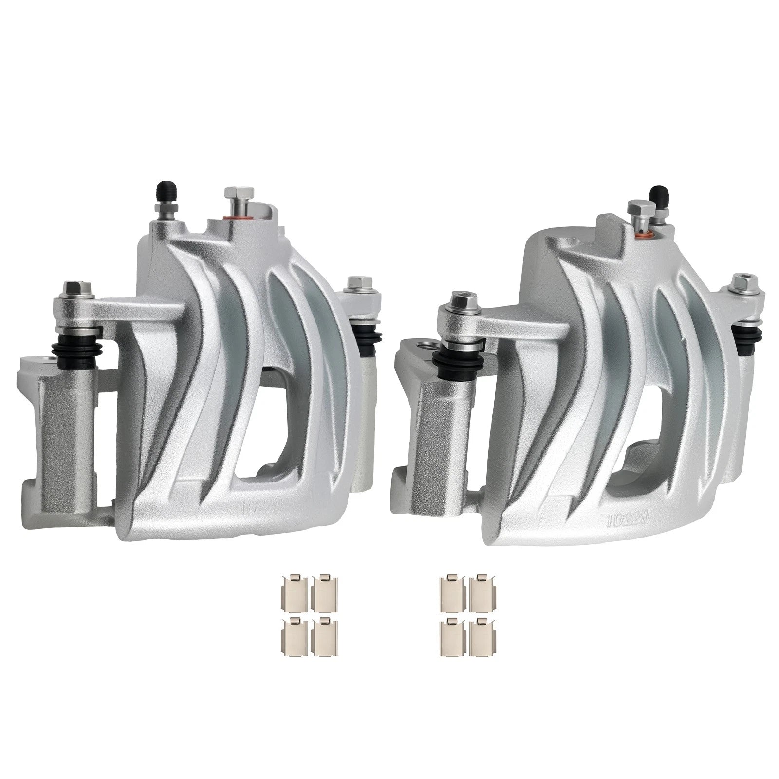 Set of 2 Front Brake Calipers for Jeep Liberty (2002–2007) 18B4844 18B4845