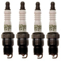 Set of 4 Spark Plugs for Buick, Caddy, Chevy, GMC, Oldsmobile, Pontiac (L4)