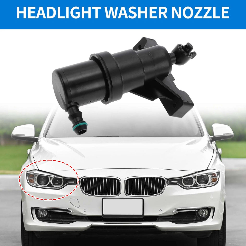 Front Right Headlight Washer Nozzle for BMW 750i 760Li 745i (2006–2008) No. 61677137402