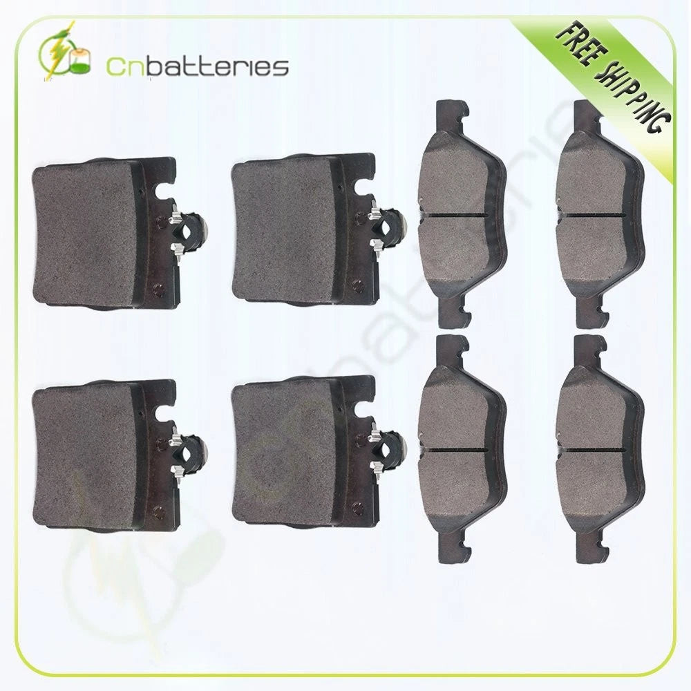 Front & Rear Brake Pads for Mercedes E320 E430 CLK320 CLK430 (1996–2003)