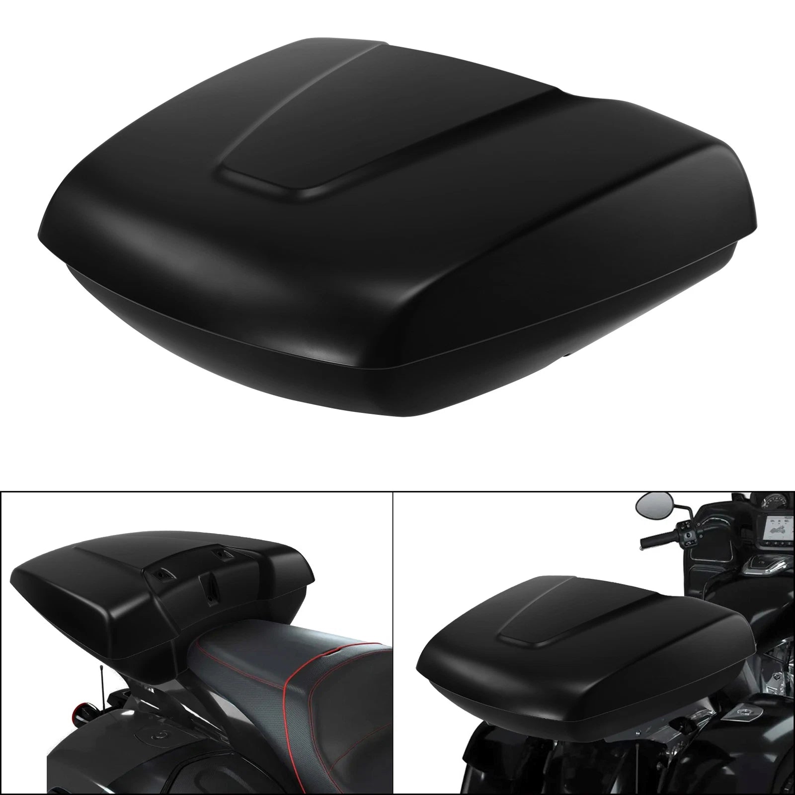 Low Profile Trunk & Mount Rack for Indian Chieftain Dark Horse (2016–2024)