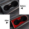 Rear Water Cup Holder Cover Trim for Hyundai Veloster JS (2019–2023) Red