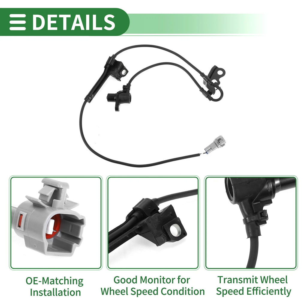 ABS Wheel Speed Sensor No. 8954302050 for Toyota Matrix (2003–2008)