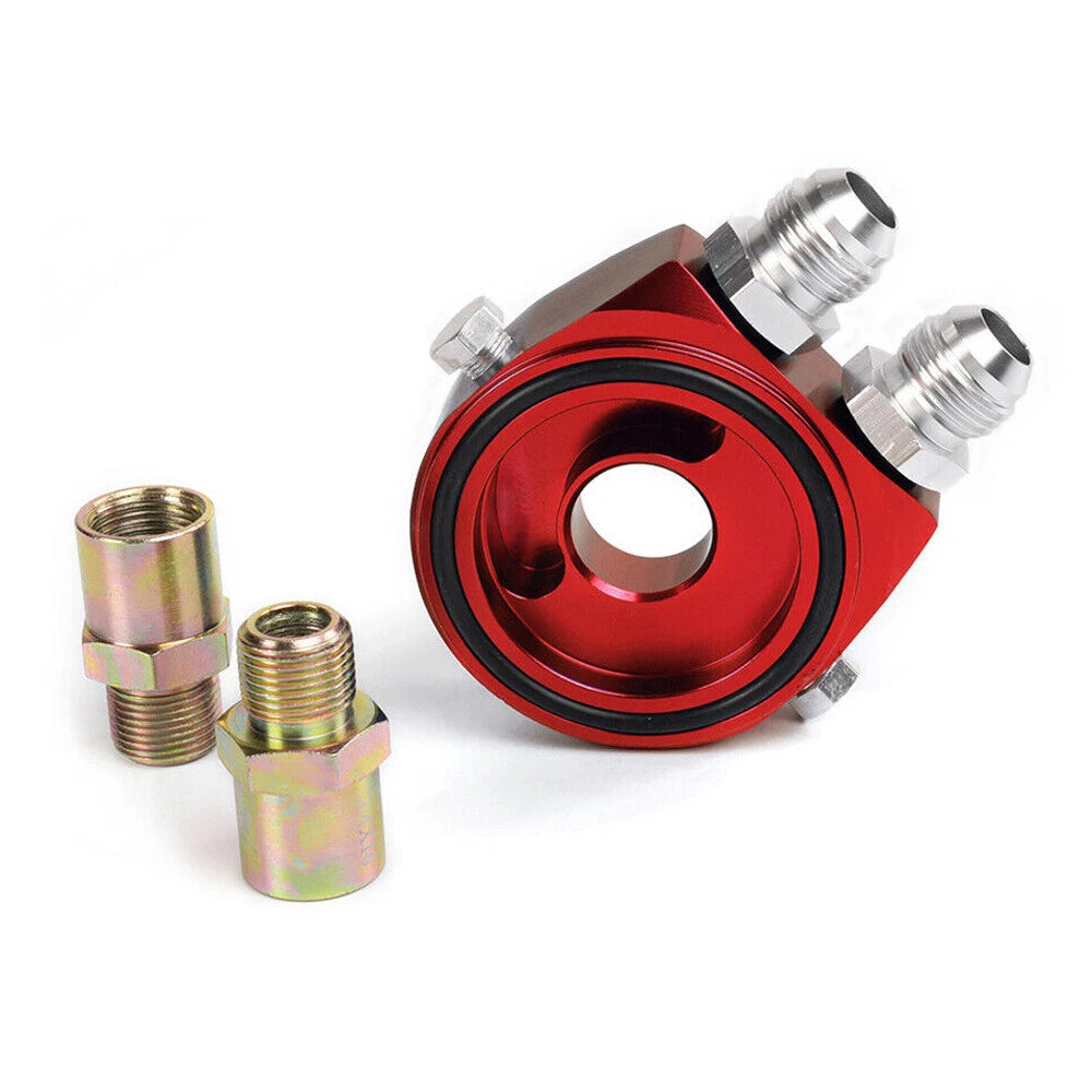Aluminum Oil Filter Cooler Sandwich AN10 Block Adapter for Universal