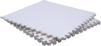 Set of 4 EVA Foam Interlocking Exercise Mats for Gym Floor Fitness Yoga