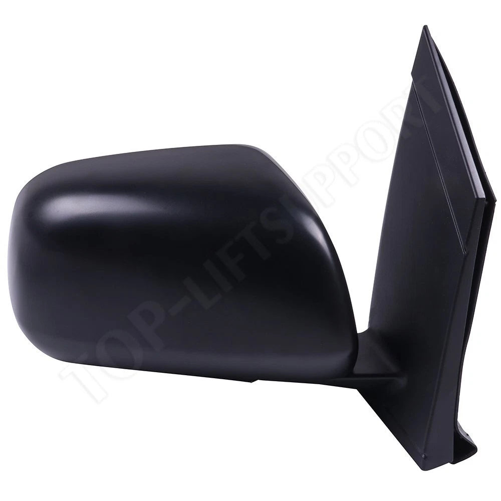 Power Side View Door Mirror for Toyota Sienna (2004–2010) - Manual Fold, Black