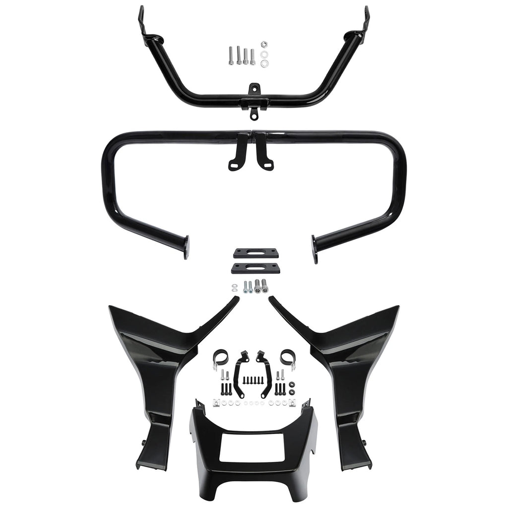 Engine Guard Fairings Spoilers Covers for Harley Road Glide FLTR (2017–2024)