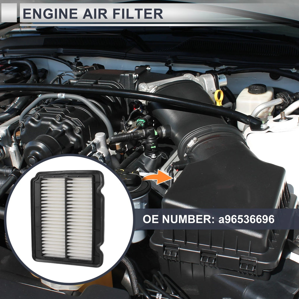 Car Engine Air Filter No. 96536696 for Chevrolet Aveo 1.6L (2004–2011)