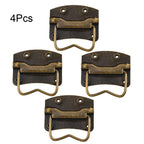 4X Antique Bronze Pull Handle Knob Ring for Drawer Cabinet Toolbox