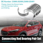 8 Pcs Connecting Rod Bearing for Hyundai Santa Fe Tucson (2012–2018) 23060-2G401