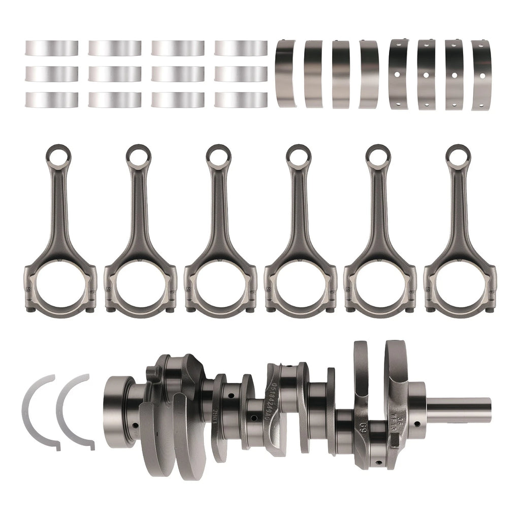 3.6L V6 Crankshaft with Rods Bearings for Chrysler Dodge Jeep Ram (2011–2019)