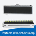 8 ft Non-Skid Aluminum Wheelchair Ramp for Step (Fits )