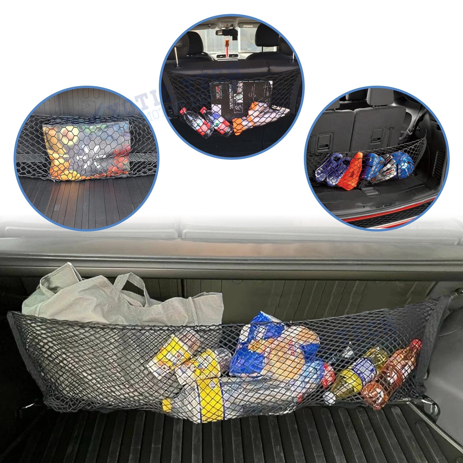 Web Cargo Net Rear Trunk Seats Envelope Style for Honda CR-V (2012–2025)