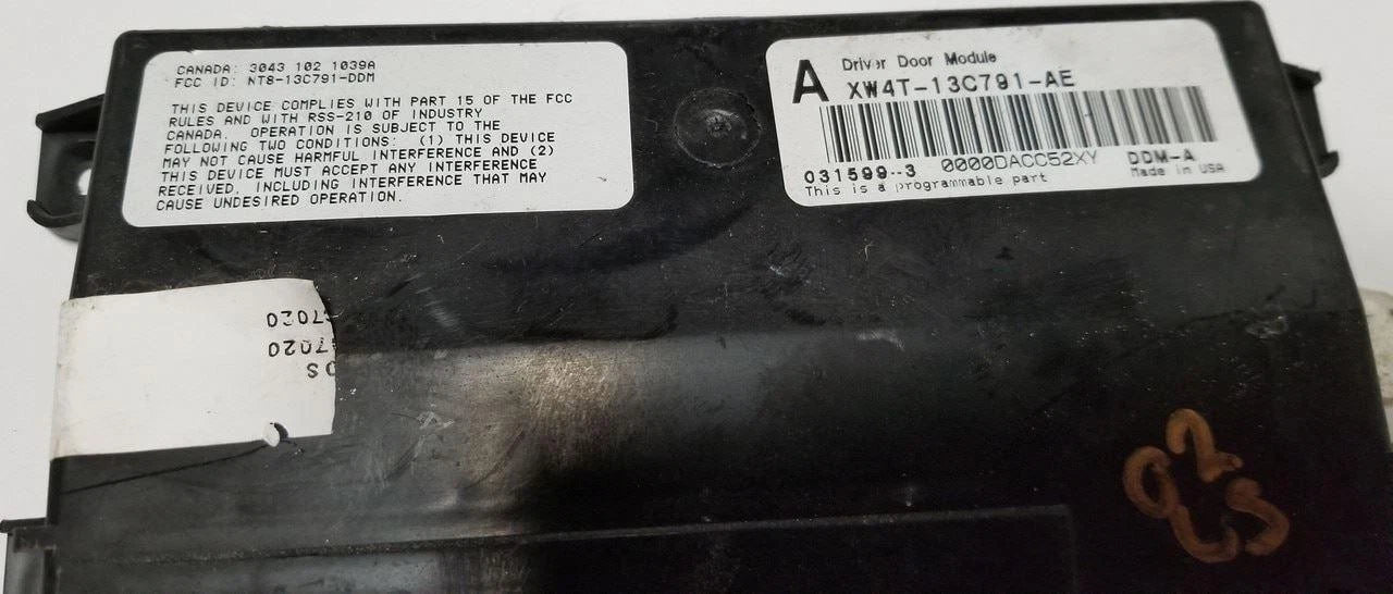 Driver Door Module for Lincoln LS Jaguar S-Type (2000–2002) XW4T-13C791-AE