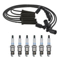 Denso Wire Set & 6 Platinum TT Spark Plugs for Chevrolet 4.3L V6 (1996–2002)
