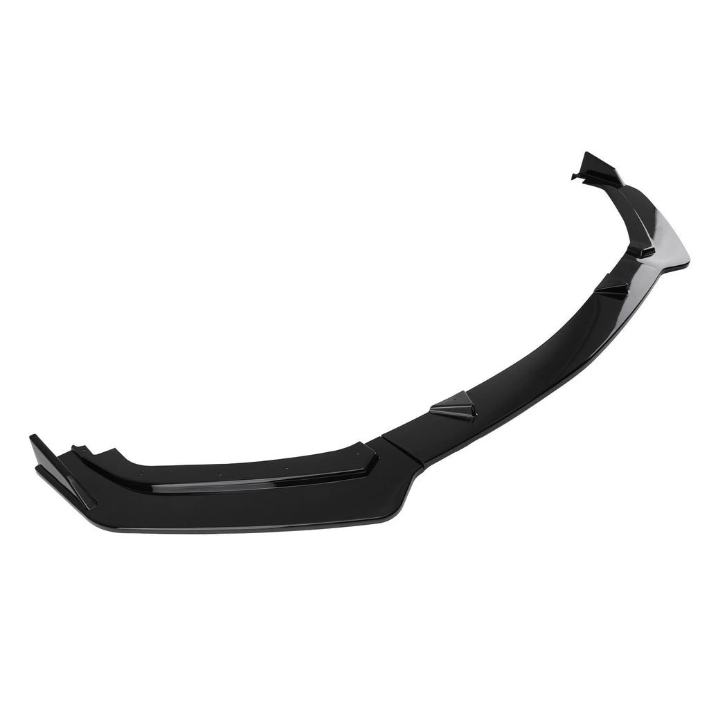 Gloss Black Front Splitter Kit for Infiniti Q60 (2017–2022) 3PC