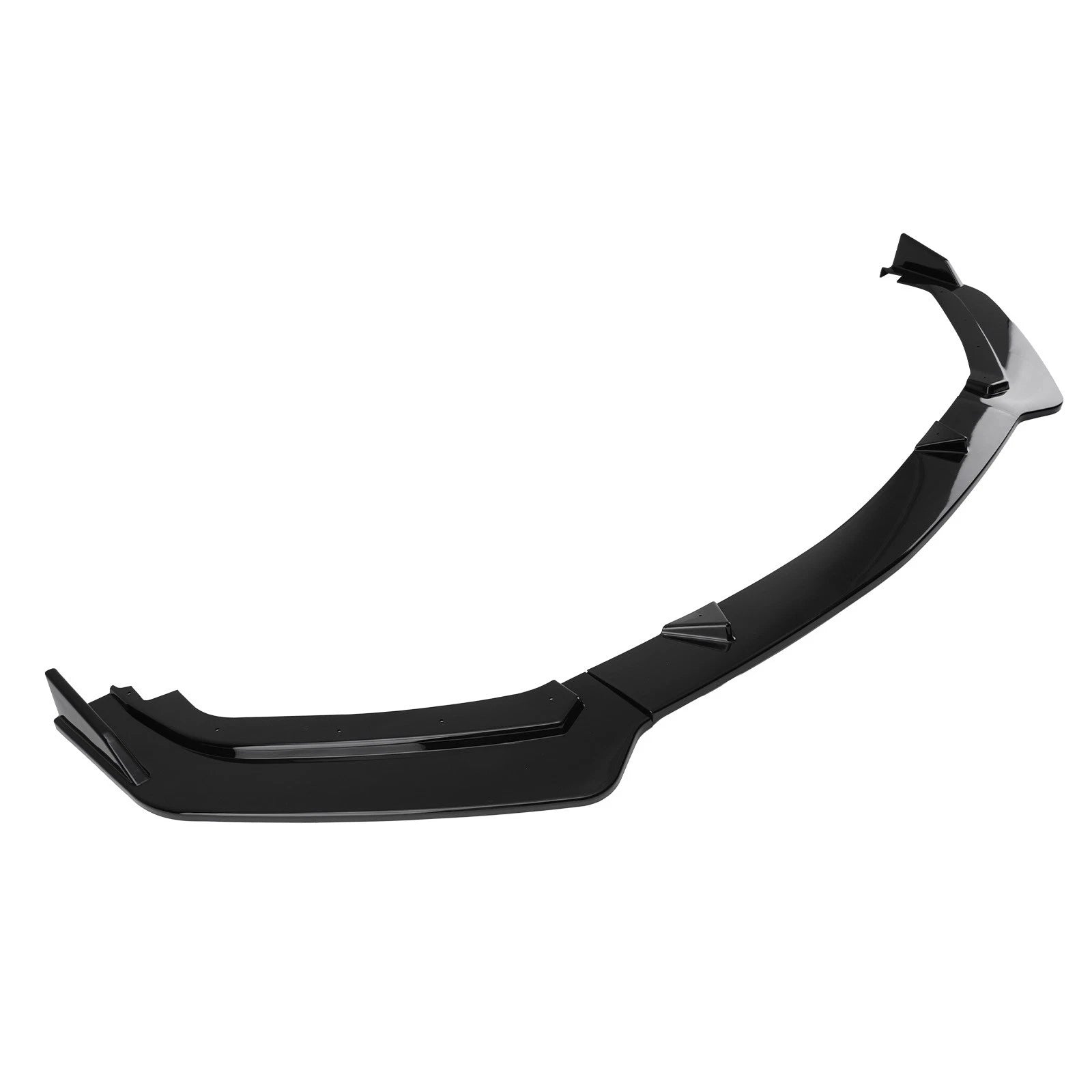 Gloss Black Front Splitter Kit for Infiniti Q60 (2017–2022) 3PC