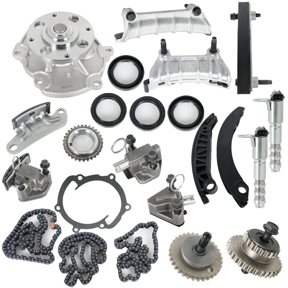 Timing Chain Kit with Water Pump for Cadillac, Suzuki, Buick 3.6L 