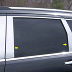 Luxury FX Chrome Pillar Post Trim Kit for Jeep Grand Cherokee (2011–2021)