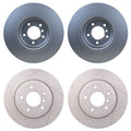Hella Disc Brake Rotors Kit 338mm Front & 324mm Rear for BMW E82 E88 135i