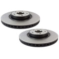 Set of 2 Motorcraft 320mm Front Vented Disc Brake Rotors for Transit Connect (2010–2013)