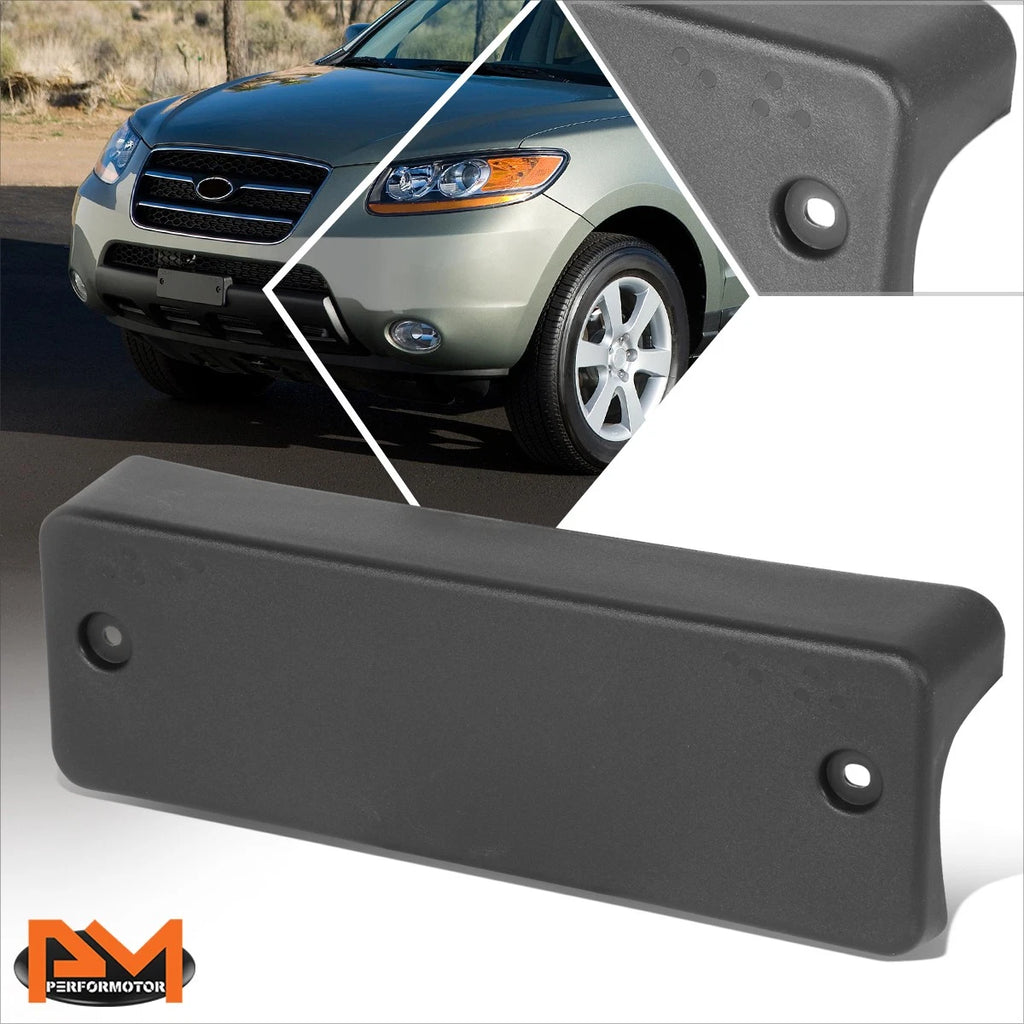 Front Bumper License Plate Mounting Bracket for Santa Fe (2007–2009)