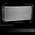 Aluminum Core Radiator for Silverado Sierra 1500/2500/3500 (1999–2007) DPI 2371