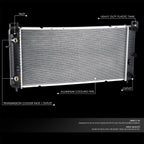 Aluminum Core Radiator for Silverado Sierra 1500/2500/3500 (1999–2007) DPI 2371