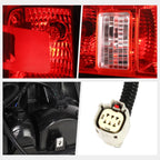 Red Lens Tail Brake Light with Reverse Lamp for Silverado/Sierra (2014–2019)