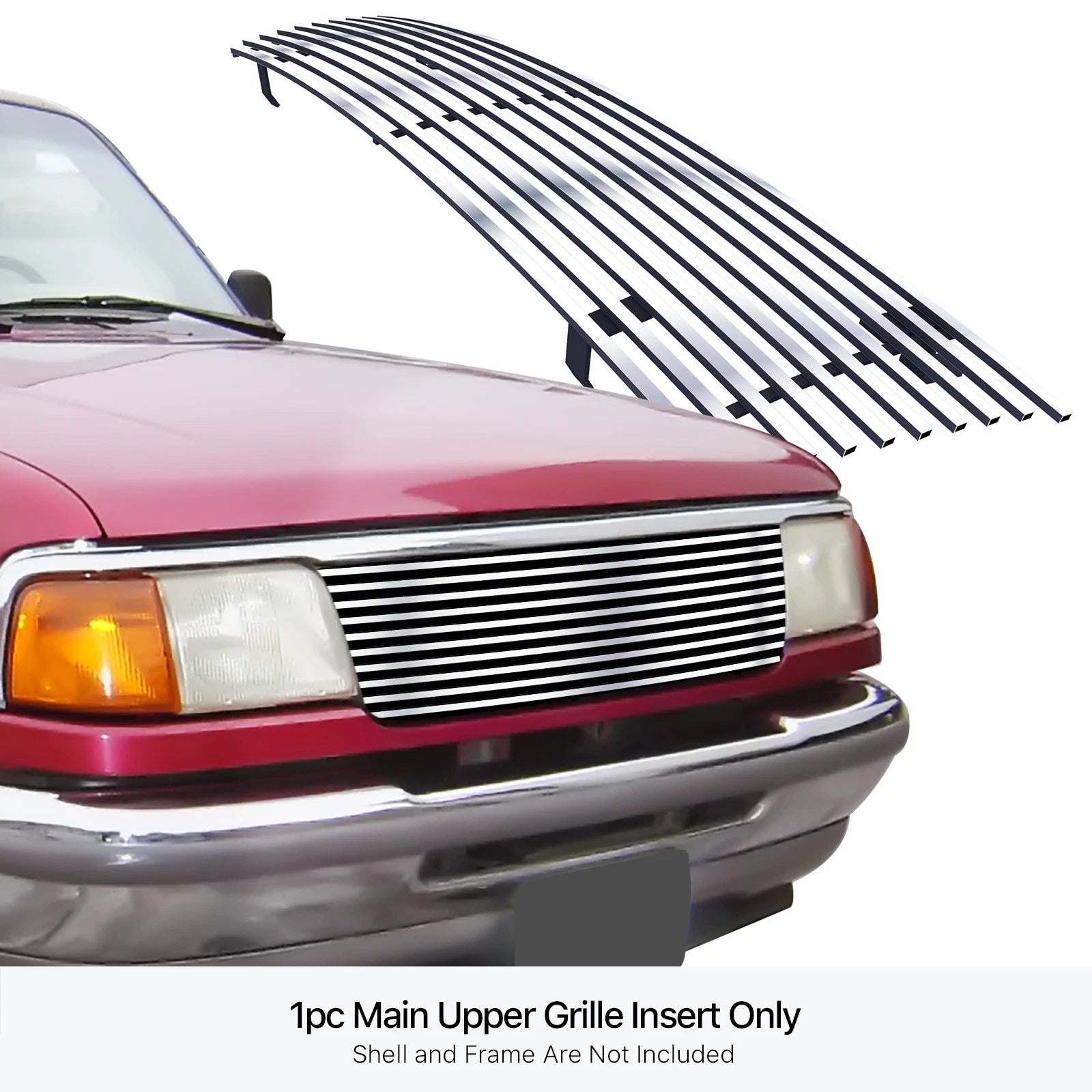 Stainless Billet Grille Insert for Ford Ranger 2WD (1993-1997)