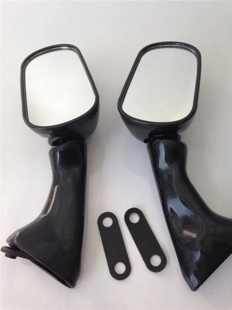 Black Racing Mirrors for Honda CBR 600 F2 F3 (1991–1998) & CBR900RR (1993–1997)