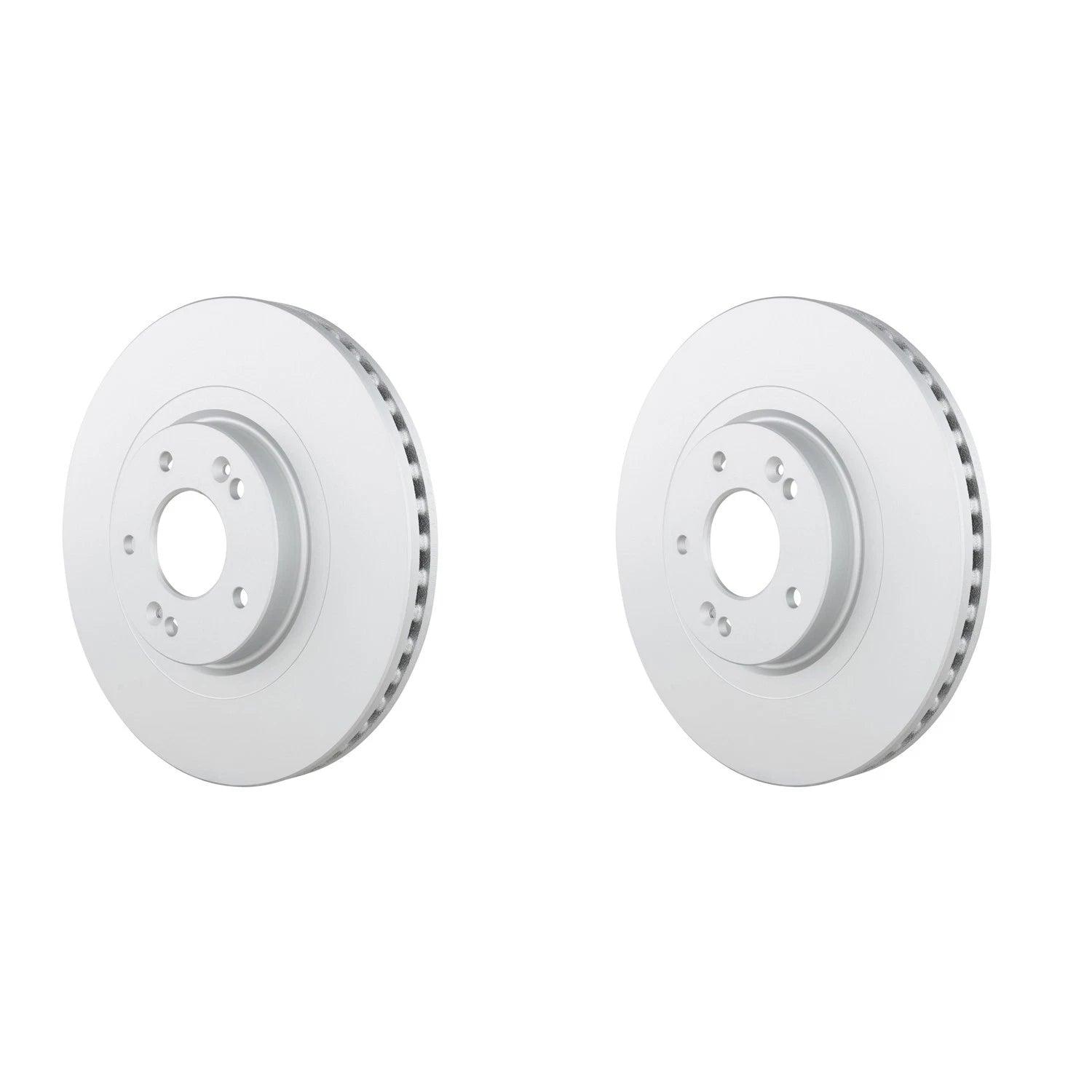 Set of 2 Bosch QuietCast Front Disc Brake Rotors for Sorento AWD FWD (2016–2020)