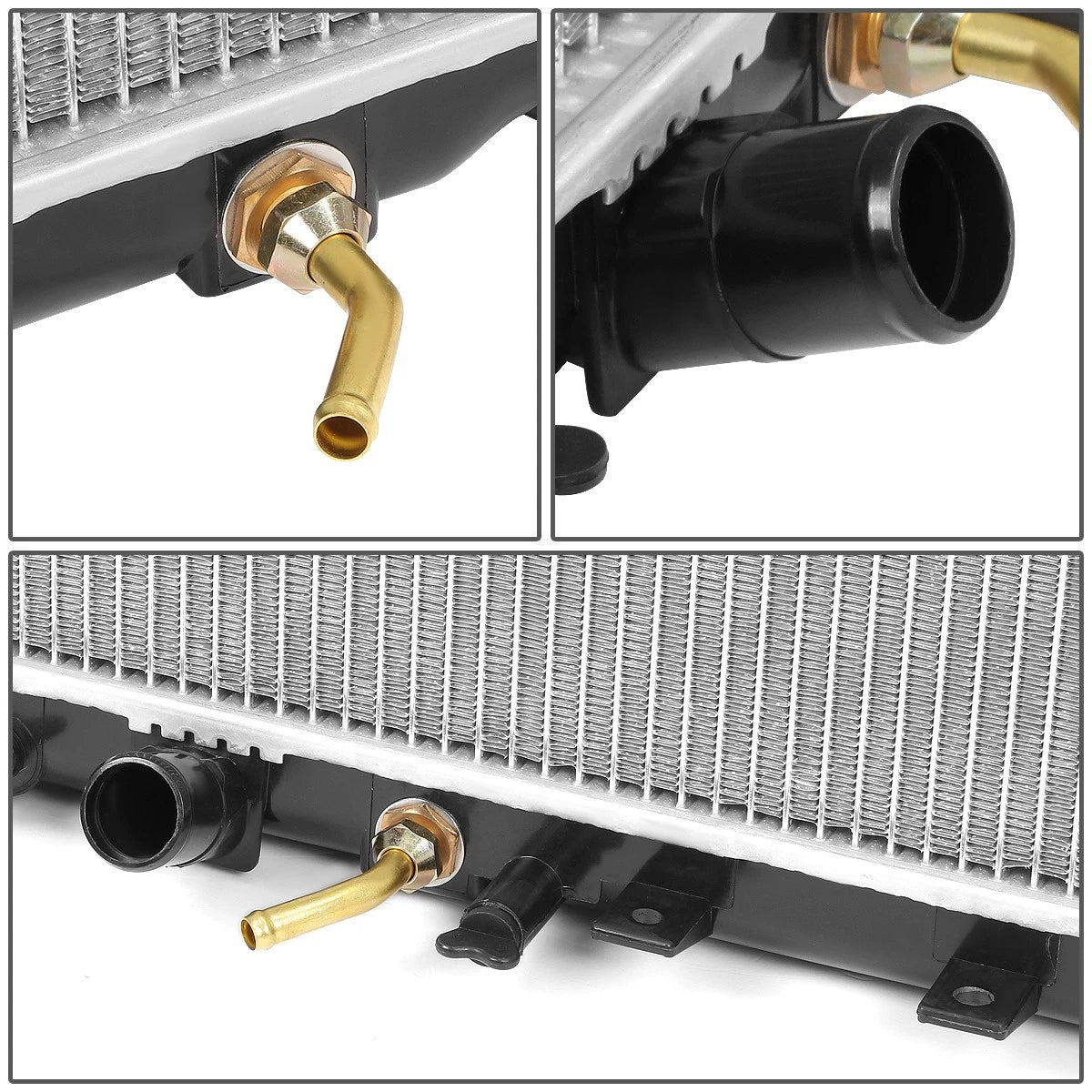 Aluminum Core Radiator for Honda Civic CSX 1.3L 1.8L (2006–2011) DPI 2923