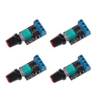 Set of 4 PWM Motor Controllers 5V-16V 10A for DC Motor Fan