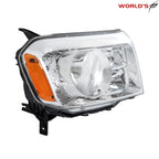 Headlamp for Honda Pilot (2009–2011) Halogen Chrome Right