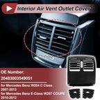 Rear Center Console Air Outlet Vent Grille No. 20483003549051 for Mercedes Benz 