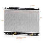 Aluminum OE Style Radiator for Honda Civic/Acura CSX (2006–2011) DPI-2923