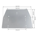 Trunk Base Plate for Harley Davidson Touring Glide (1993–2013)