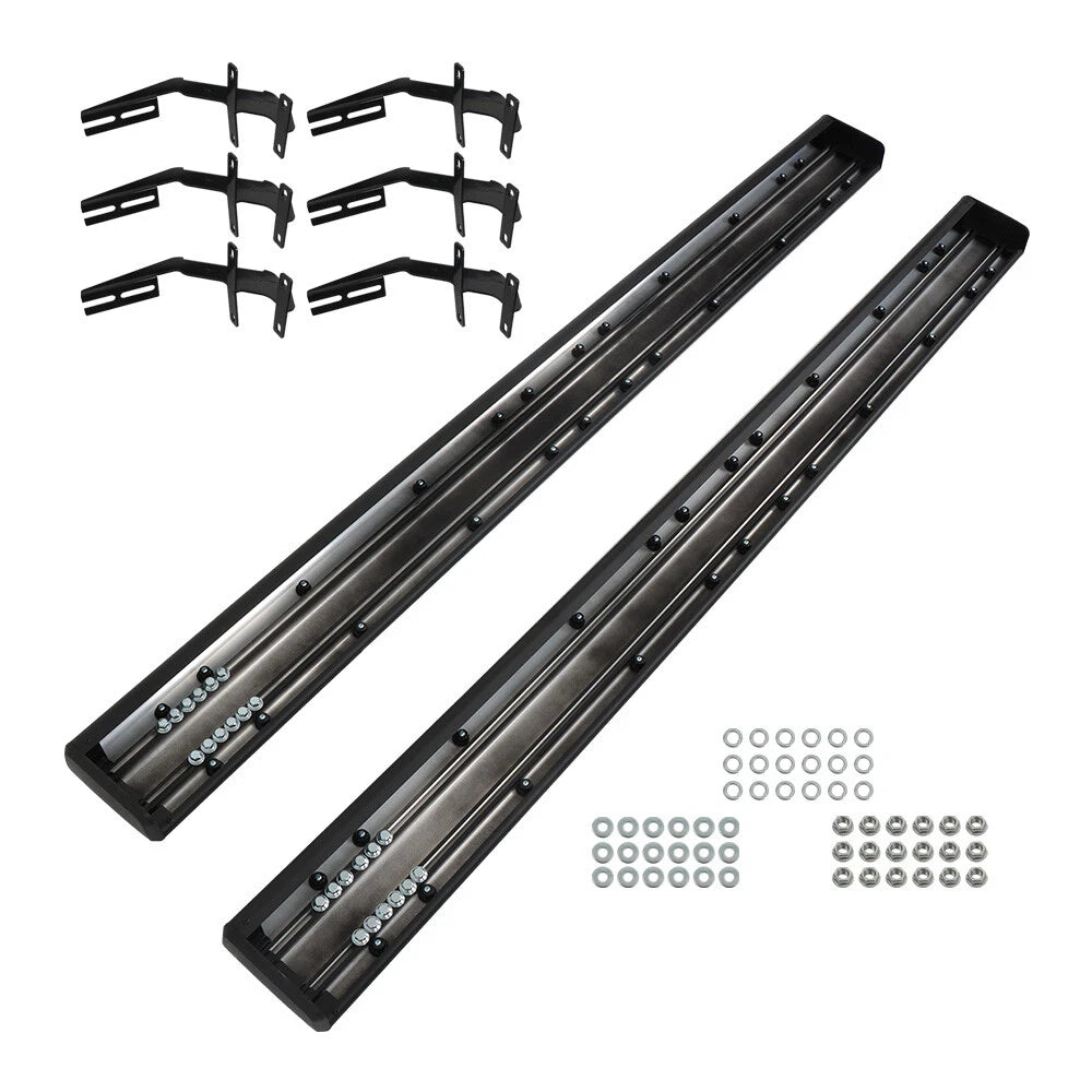 Set of 2 6" Running Boards for Ford F-150 Super Crew Cab (2015–2023)