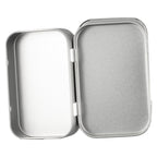 6x Metal Box Container for Cosmetics (Lip Gloss, Herbs)