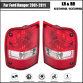 Set of Chrome Tail Lights for Ford Ranger (2001–2011)