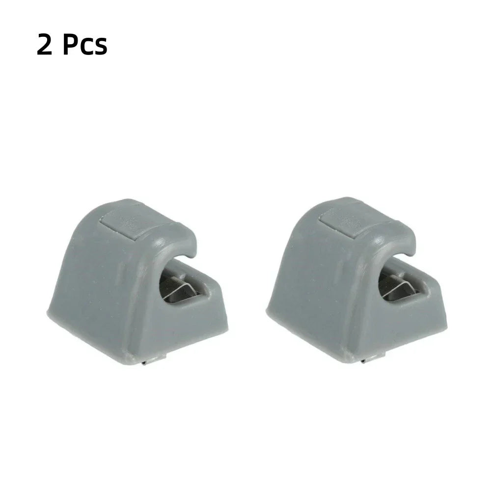 Gray Sun Visor Hook Clips for Benz 300TE 190D 300SDL (1982-1993)