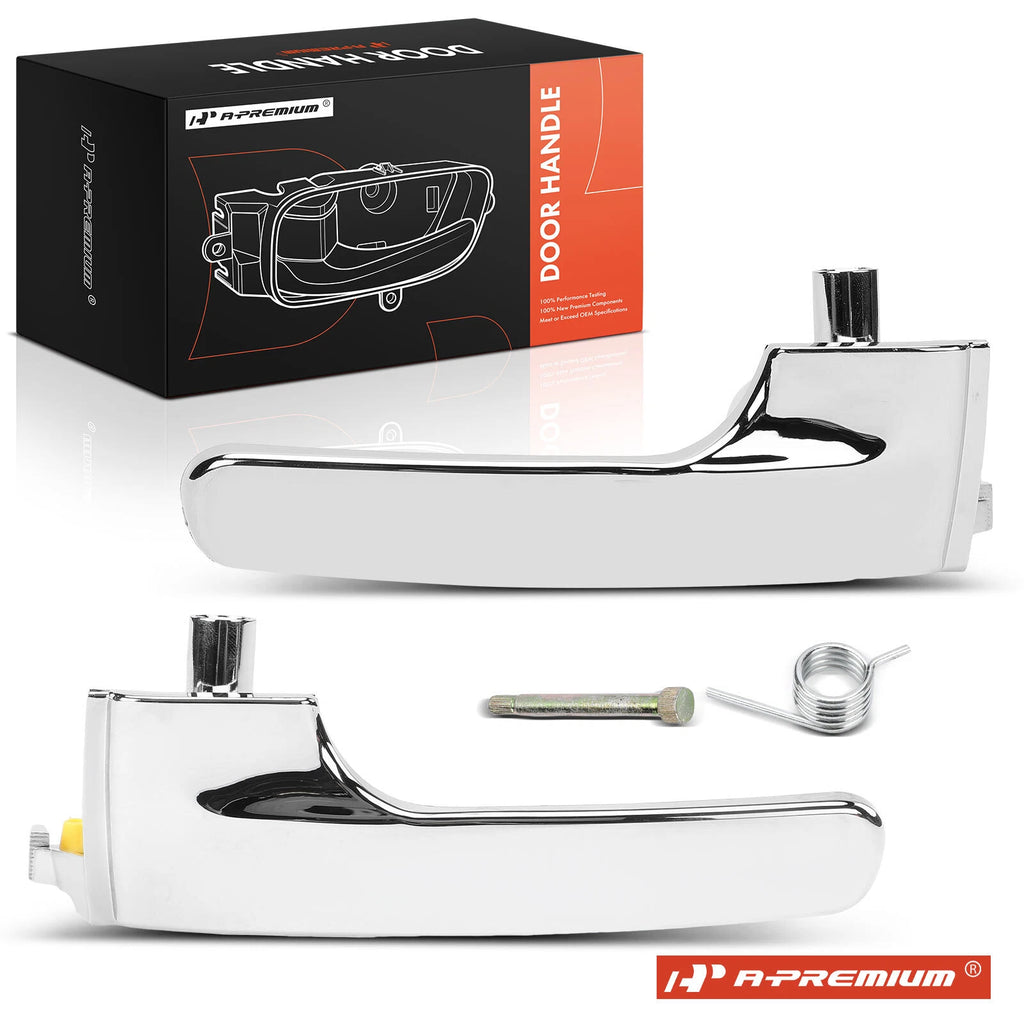 2X Chrome Interior Door Handle for Jeep Liberty (2008–2012)