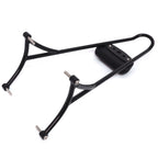 20" Black Sissy Bar Backrest Pad for Harley Sportster XL 883 1200 (1996–2003)